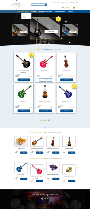 Web-Design von medovaya_jane für dieses Projekt | Design: #18528340