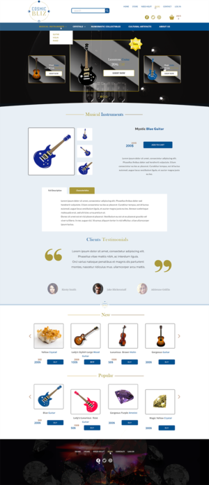 Web-Design von medovaya_jane für dieses Projekt | Design: #18528341