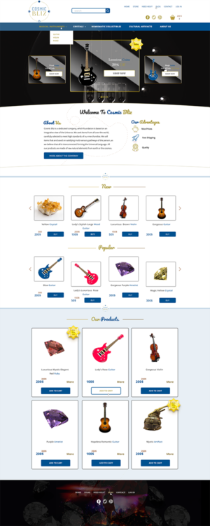 Web-Design von medovaya_jane für dieses Projekt | Design: #18528342