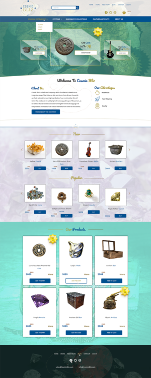 Web-Design von medovaya_jane für dieses Projekt | Design: #18557332