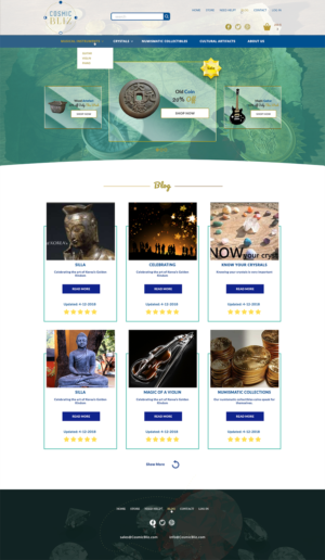 Web-Design von medovaya_jane für dieses Projekt | Design: #18557334