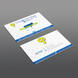 Business Card Design by Ismail Hossain for Cookstown Dairy Services | Design #18483335