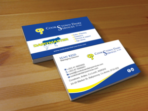 Business Card Design by Creations Box 2015 for Cookstown Dairy Services | Design: #18488150