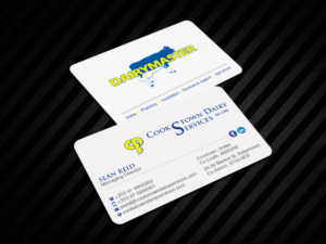 Business Card Design by Creations Box 2015 for Cookstown Dairy Services | Design: #18488167