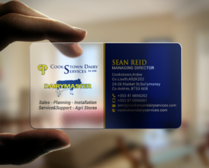 Business Card Design by chandrayaan.creative for Cookstown Dairy Services | Design #18489602