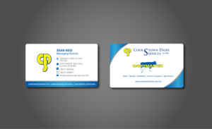 Visitenkarten-Design von zaky für Cookstown Dairy Services | Design: #18481449