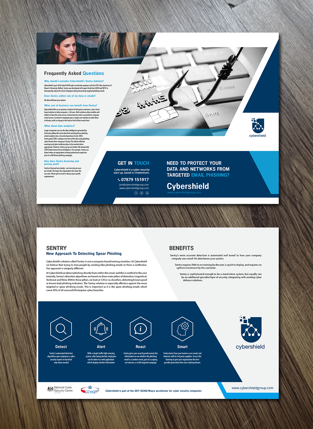 Flyer Design by Alexandar for Cybershield | Design #18508856