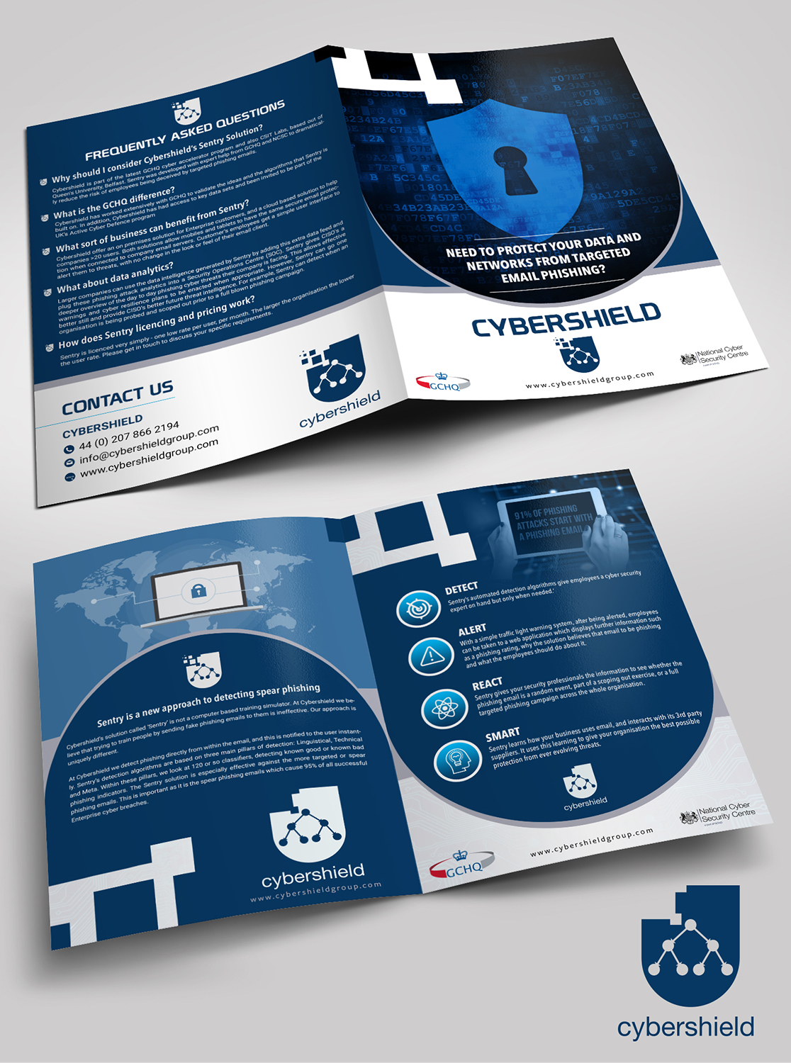 Flyer Design by SAI DESIGNS for Cybershield | Design #18534008