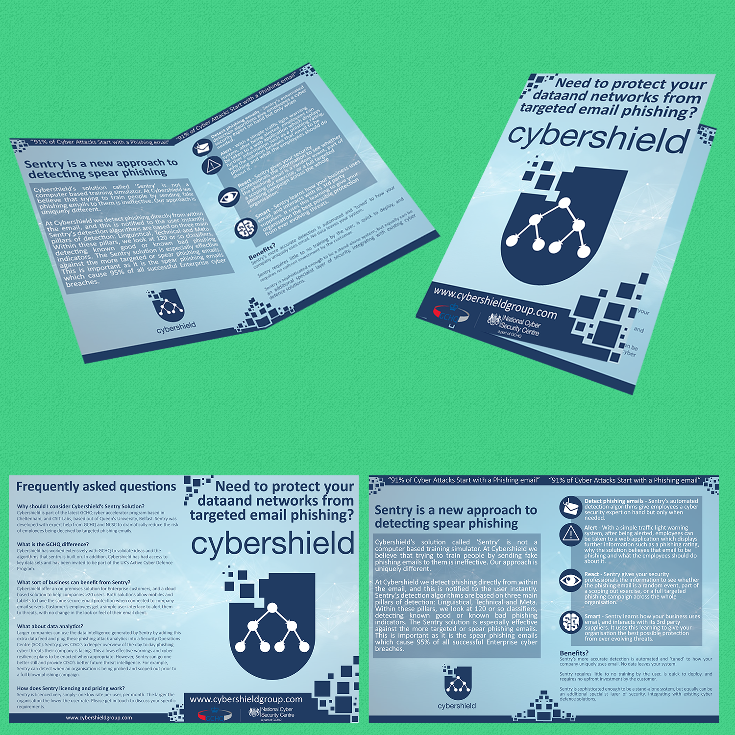Flyer Design by kigiko for Cybershield | Design #18560875