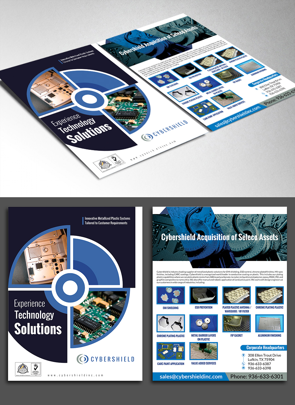 Flyer Design by CreativeKnot 2 for Cybershield | Design #18486308