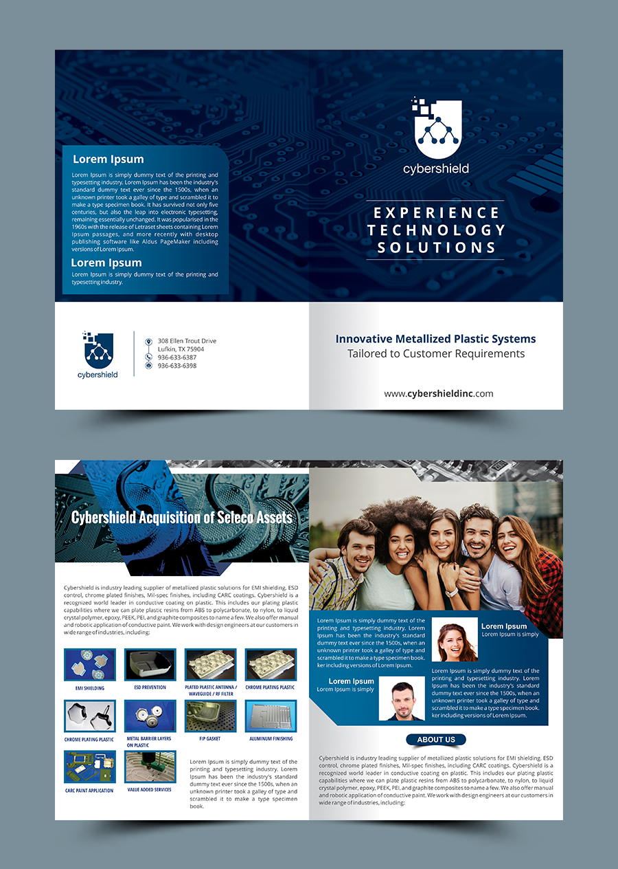 Flyer Design by CreativeKnot 2 for Cybershield | Design #18491131