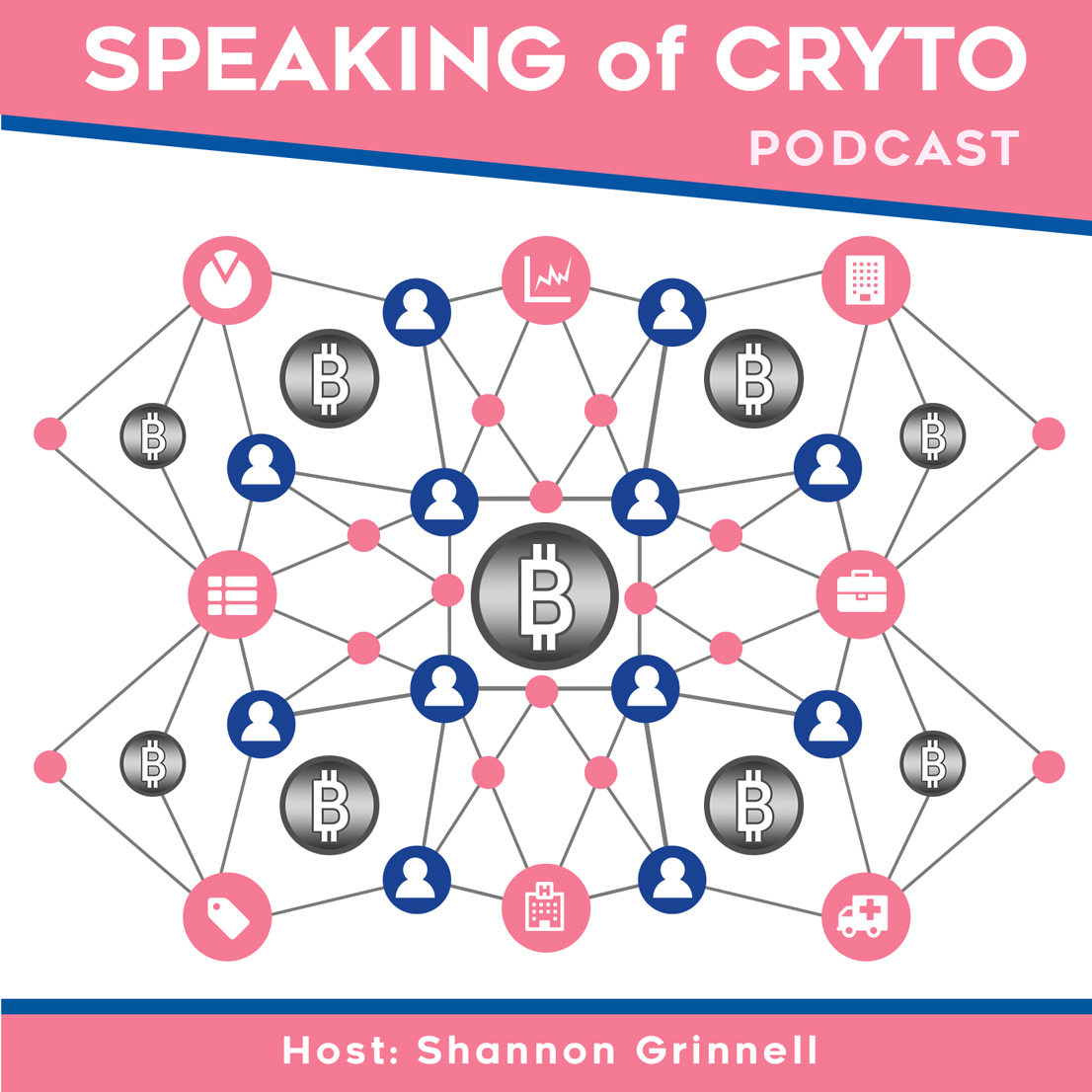 Graphic Design by rdesign12 for Speaking of Crypto | Design #18499287