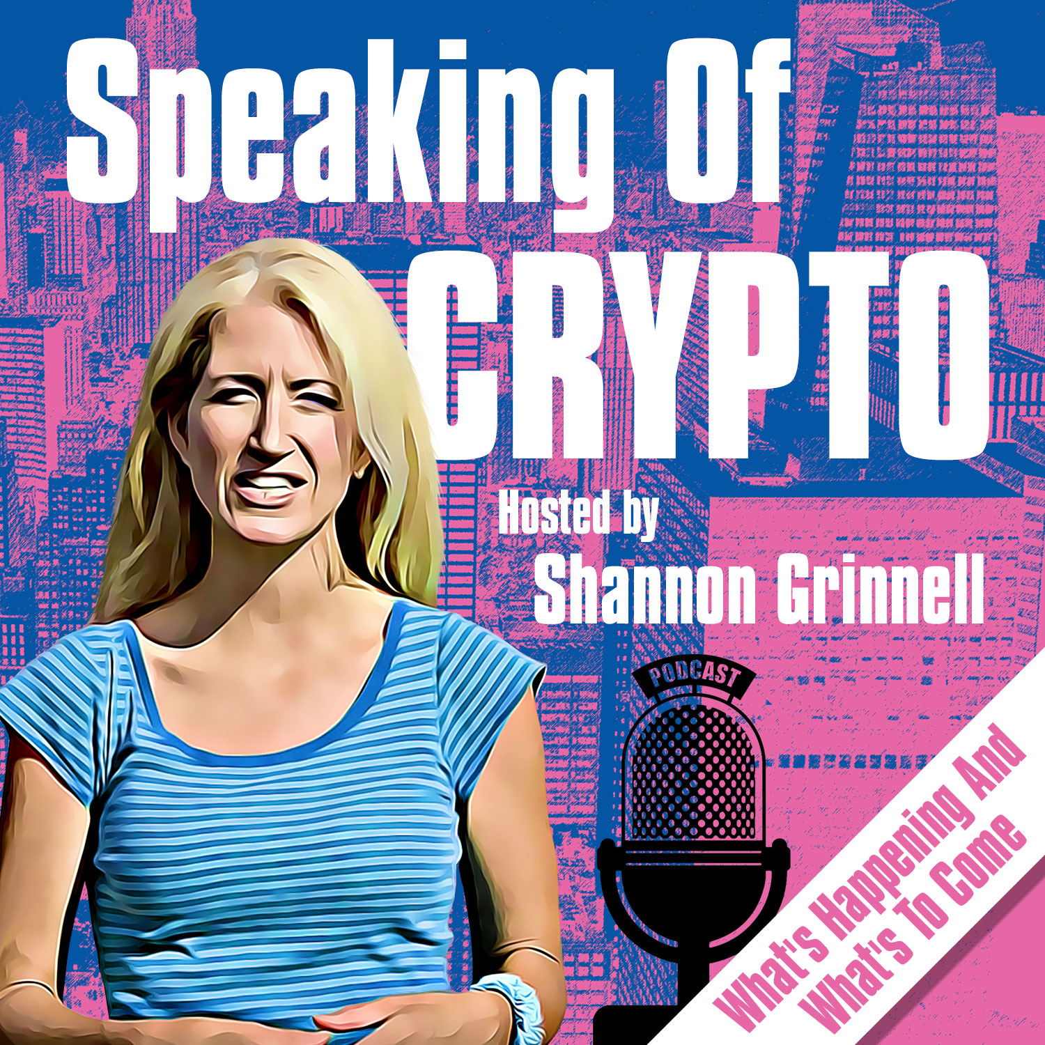 Grafik-Design von Classgraphics11 für Speaking of Crypto | Design: #18517564