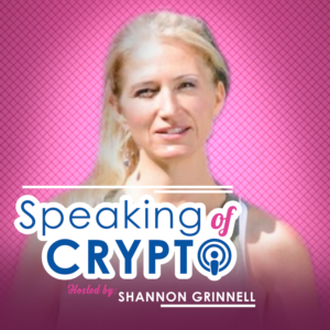 Grafik-Design von ShowdownDesigns für Speaking of Crypto | Design: #18528425