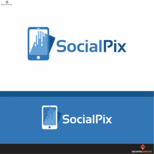 SocialPix | Logo Design by Graphic Bricks