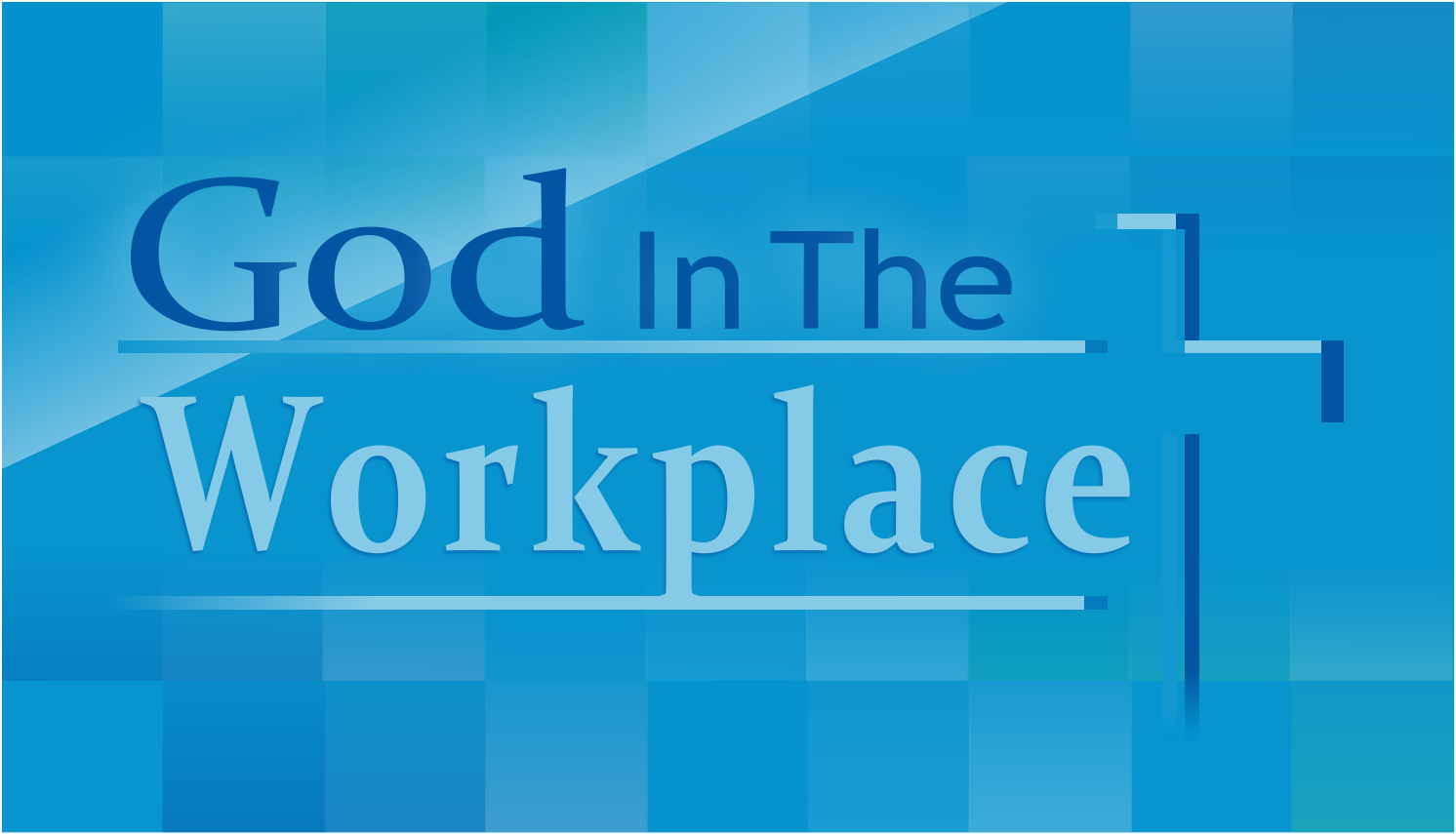 Diseño de Logo por HIRE ME para God in the Workplace | Diseño #18493427