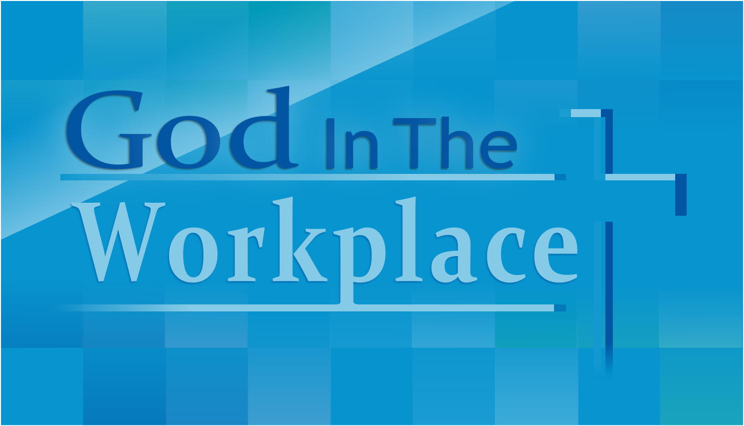 Logo Design by HIRE ME for God in the Workplace | Design #18496739