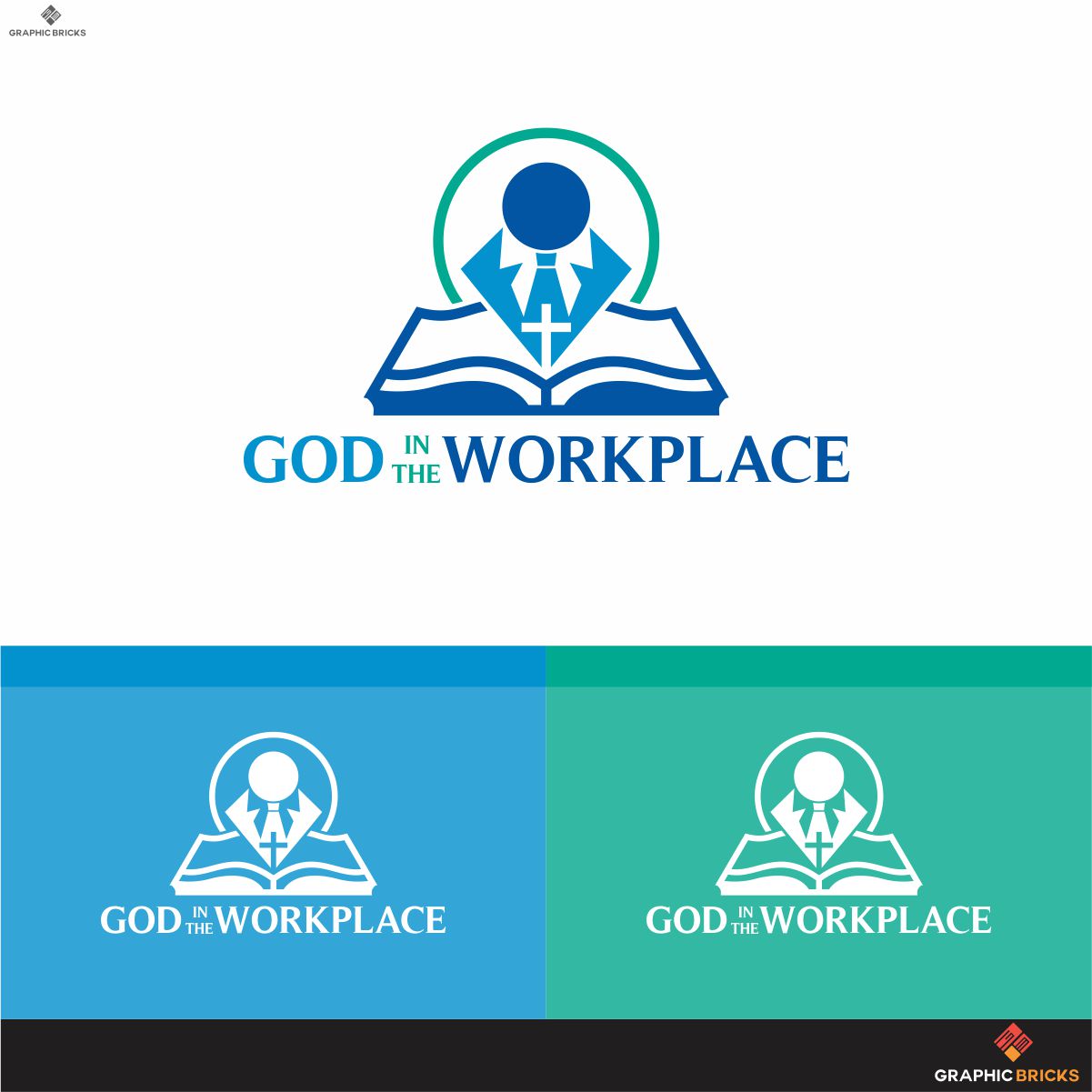 Logo-Design von Graphic Bricks für God in the Workplace | Design #18486714