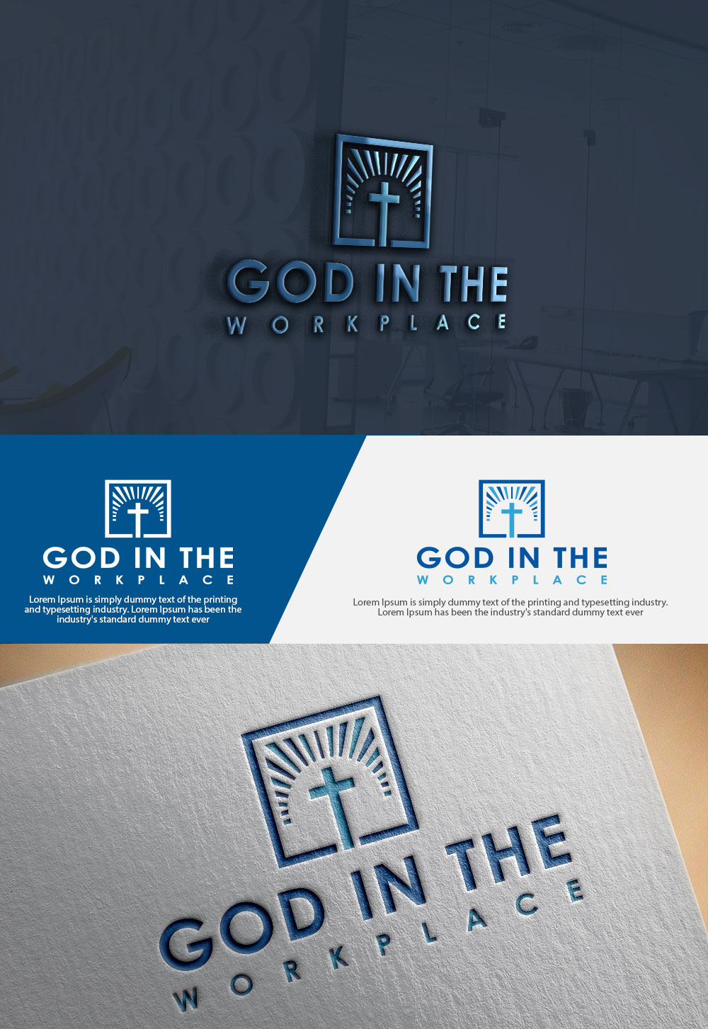 Logo-Design von dr ghulam mustafa sahab für God in the Workplace | Design #18503347