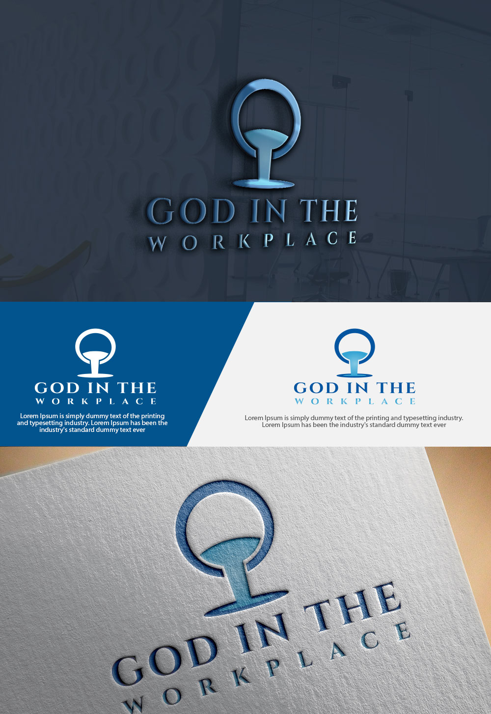 Logo Design by dr ghulam mustafa sahab for God in the Workplace | Design #18503348