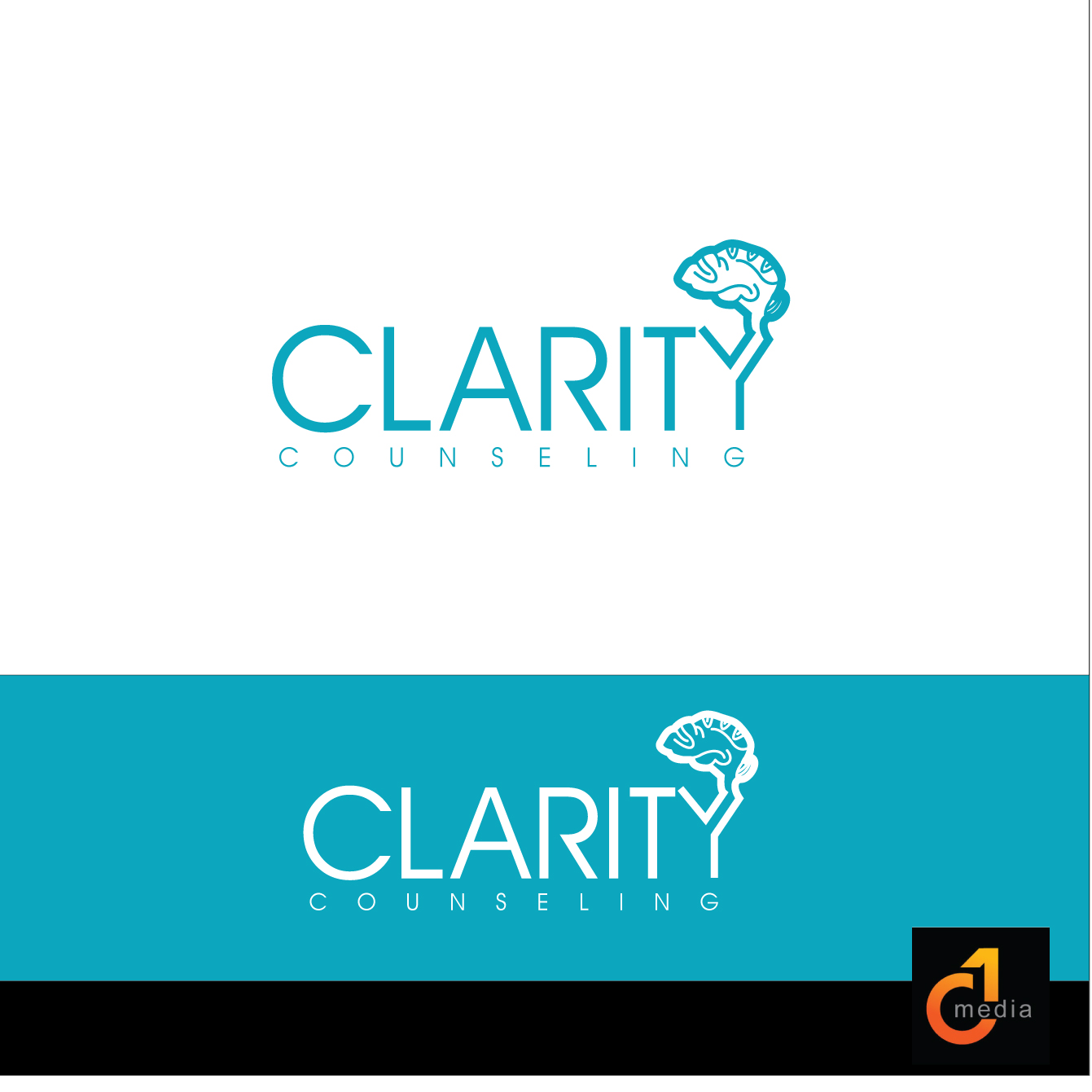 Logo Design by C1 Media for Clarity Counseling, LLC | Design #18498262