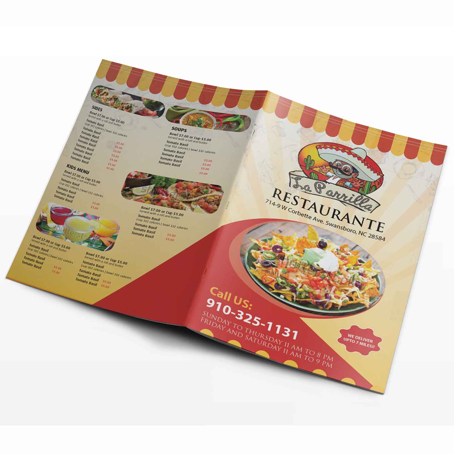 Menu Design by technotecdesign for this project | Design: #18501799