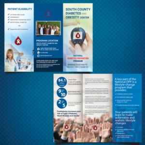 Flyer Design by uk for South County Diabetes and Obesity Center | Design: #18505852