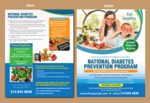Flyer Design by meet007 for South County Diabetes and Obesity Center | Design: #18521200