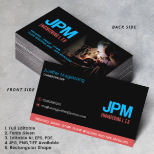 Design de Carte de Visite par Expert Designer pour JPM Engineering | Design : #18505495