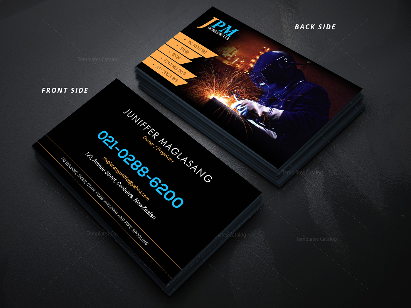 Diseño de Tarjeta de Presentación por Expert Designer para JPM Engineering | Diseño #18509206