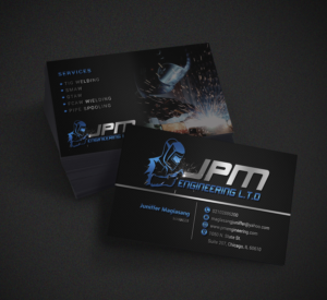 Visitenkarten-Design von Hardcore Design für JPM Engineering | Design #18518324