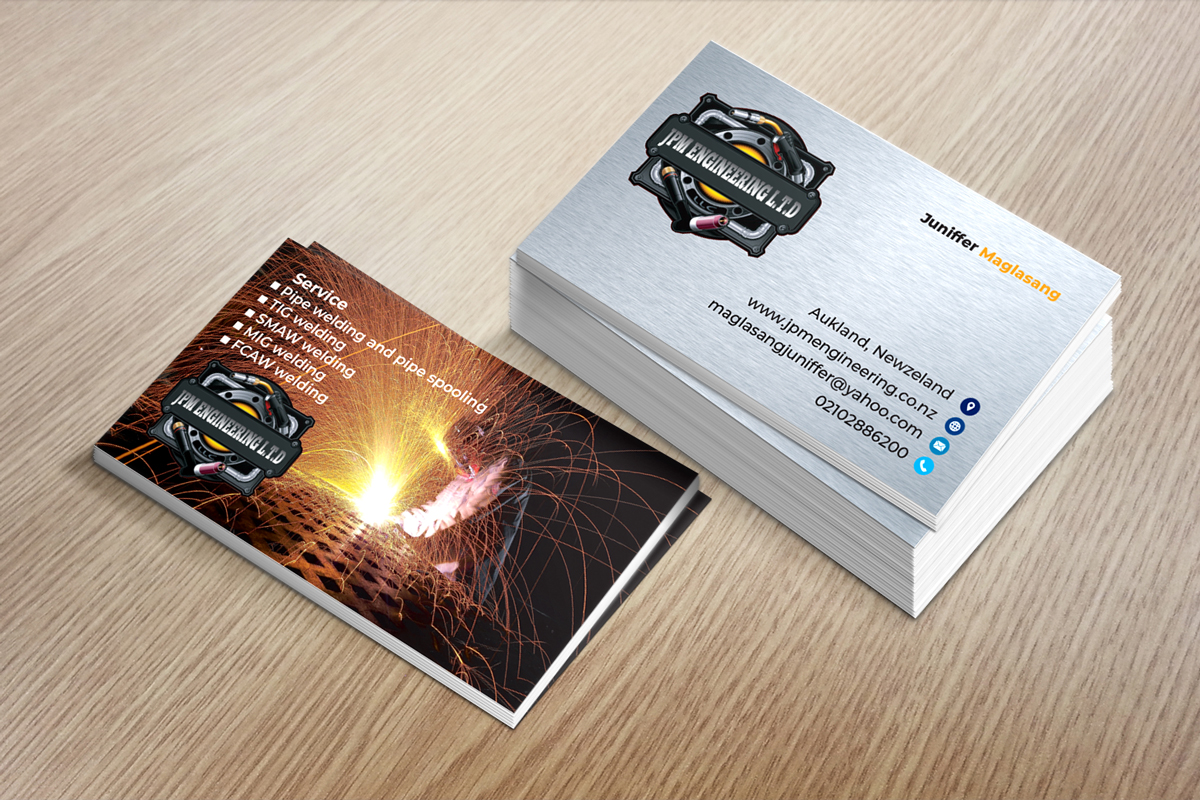 Design de Carte de Visite par designjeep pour JPM Engineering | Design : #18522081