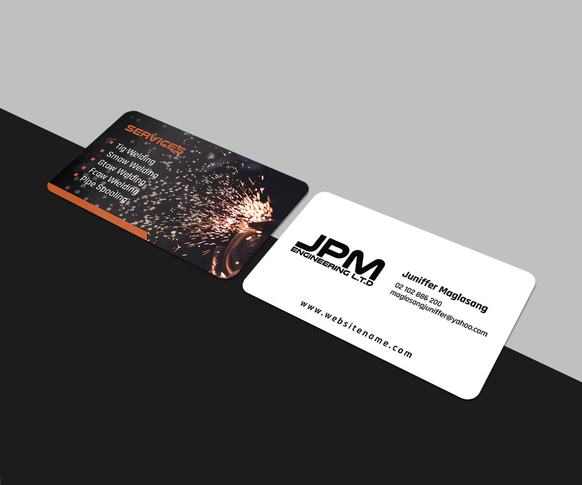 Visitenkarten-Design von JK18 für JPM Engineering | Design #18512194