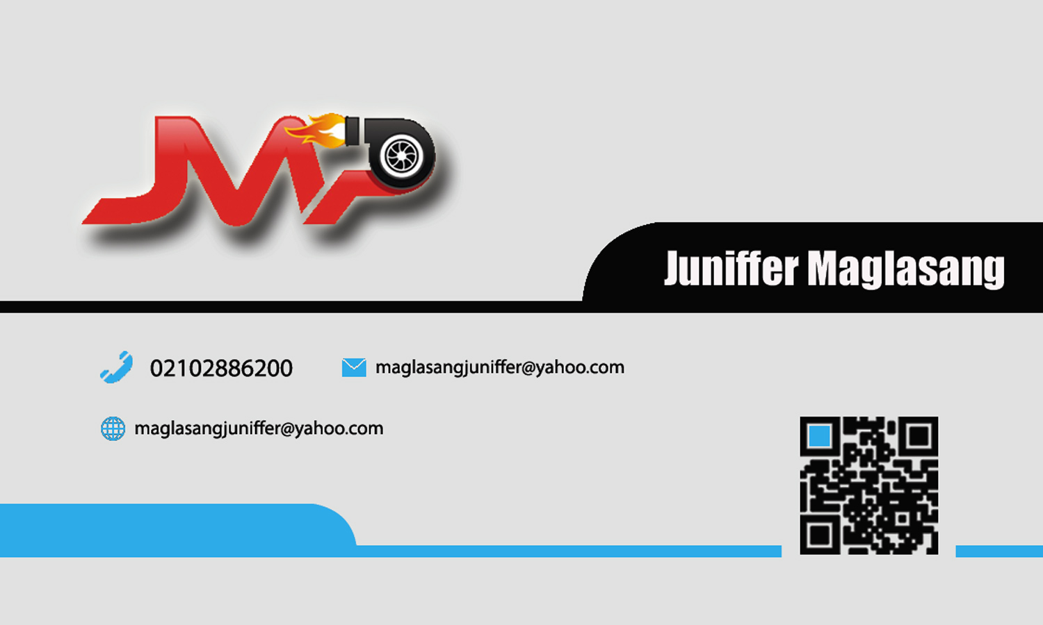 Diseño de Tarjeta de Presentación por guptil Leaon 2 para JPM Engineering | Diseño #18505009