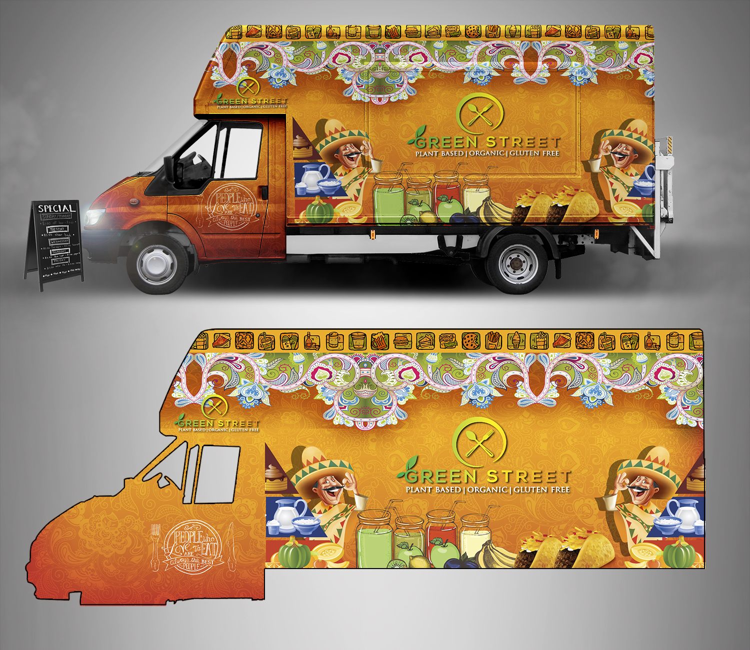 Car Wrap Design by SAI DESIGNS for Green Street | Design #18526080