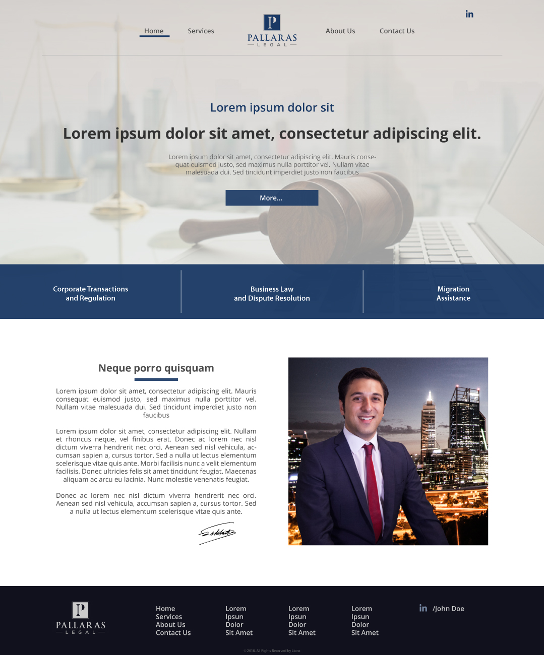 Web Design par lionx pour ce projet | Design #18748713