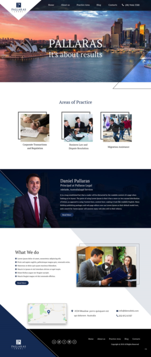 Web Design by pb for this project | Design: #18507969