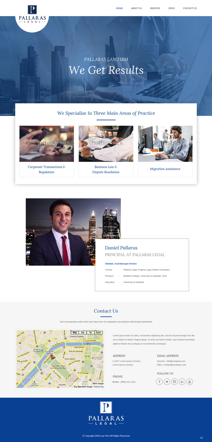 Web Design by pb for this project | Design #18507970