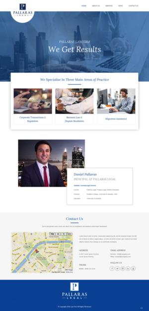 Web Design by pb for this project | Design: #18507970