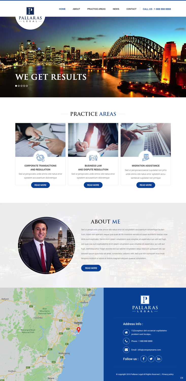 Web Design by pb for this project | Design #18507972