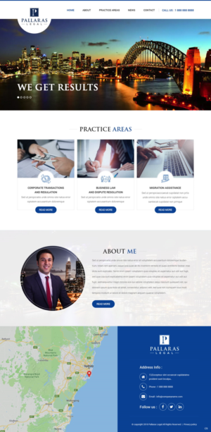Web Design by pb for this project | Design: #18507972