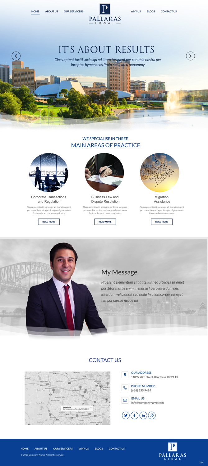 Web Design by pb for this project | Design #18507978