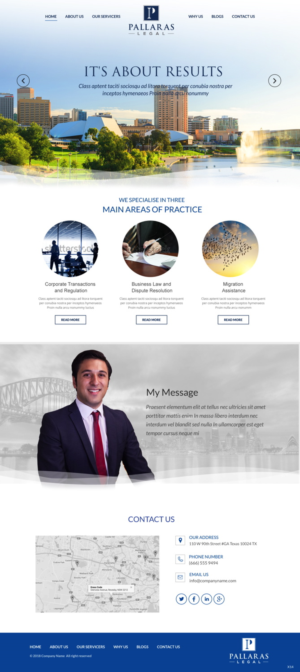 Web Design by pb for this project | Design: #18507978