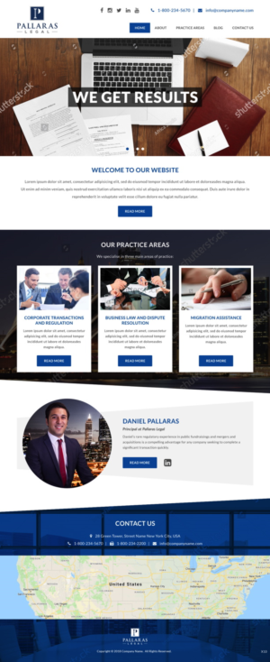 Web Design by pb for this project | Design: #18507979