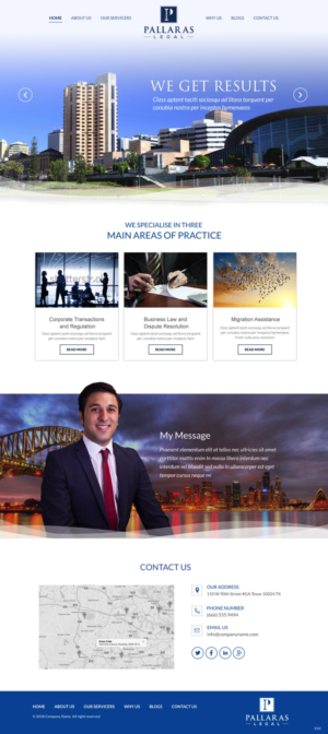 Web Design by pb for this project | Design: #18507980