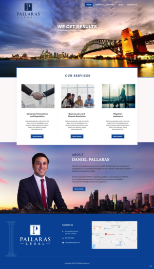 Web Design by pb for this project | Design: #18507981