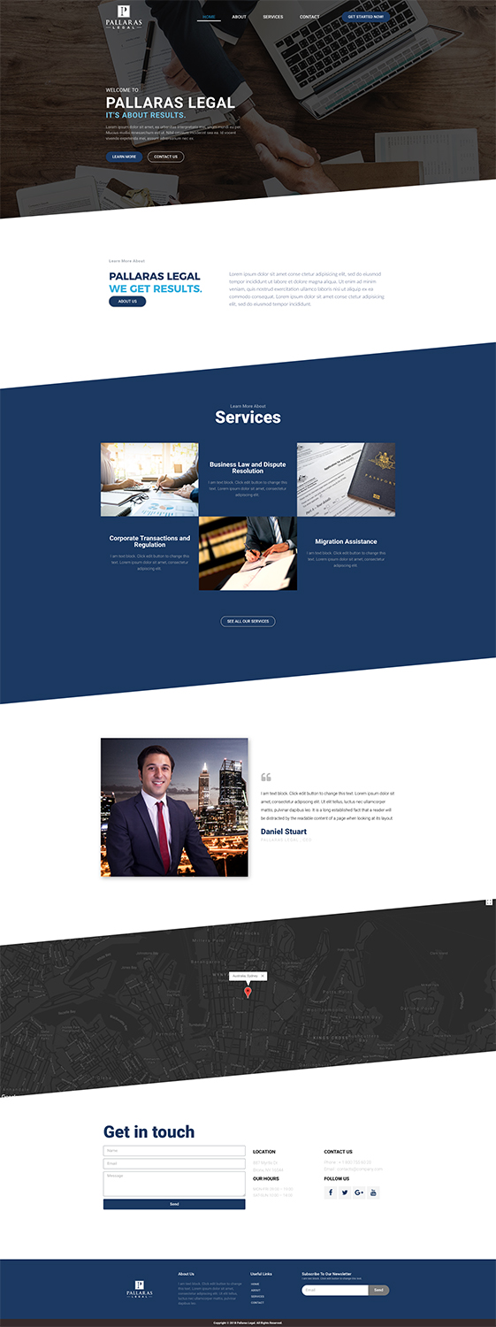 Web Design by MOATAZ AZAB for this project | Design #18492867
