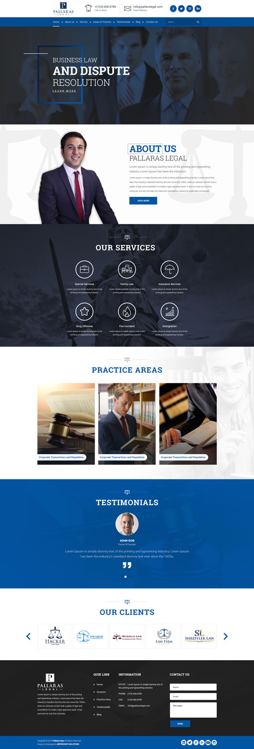 Web Design by Impressive Sol for this project | Design #18750238