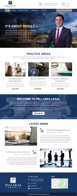 Web Design by rightway for this project | Design #21781401