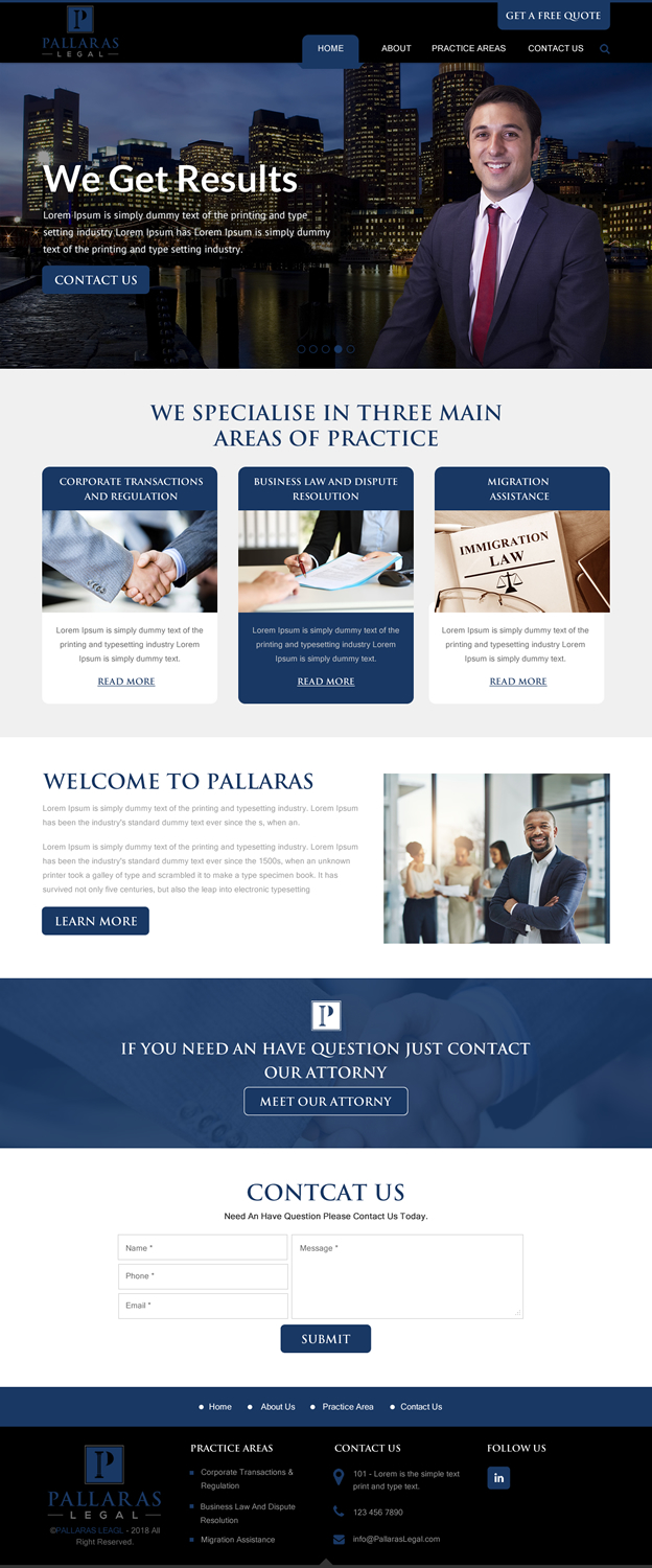 Web Design by rightway for this project | Design #18508550
